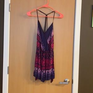 Pink and Purple Pattern Romper
